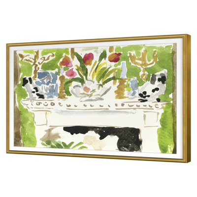 Dana Gibson " Mantle " by Dana Gibson