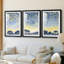 LANDSCAPES Series XLIV - Impression encadrée sur mesure de qualité supérieure - 3 pièces-1735791249-1735790959