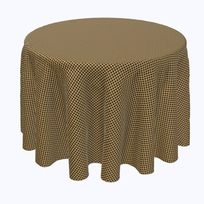 Vidal Geometric Round Tablecloth