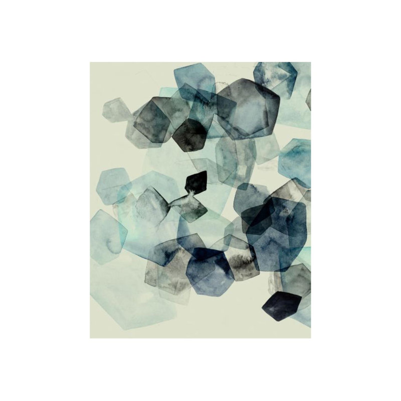 "Extensible I" par Guseul Park - Impression sur toile, Image au pinceau gel, H 38 po x l 30 po x P 1,5 po