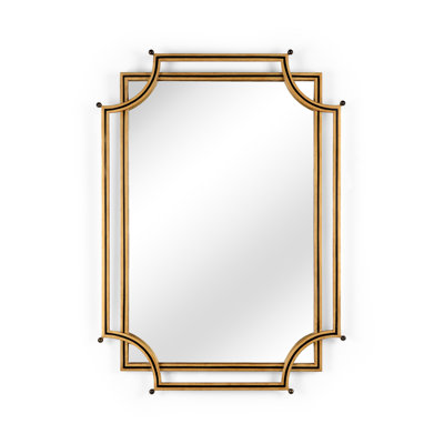 London Flat Metal Wall Mirror