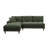 Lynniah Corduroy L-Shaped Sectional-1654266977-1654266976
