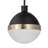 Elberton 1 - Light Matte Black Single Pendant