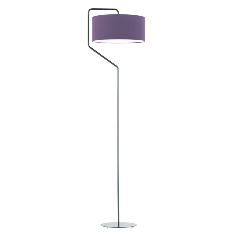Eleanore 156cm Traditional Floor Lamp, Violet