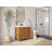 Chicago Teak 36'' Single Bathroom Vanity with Top-94436926