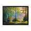 Lumière subtile du soir à travers les arbres I - peinture sur toile-60160292-60160295