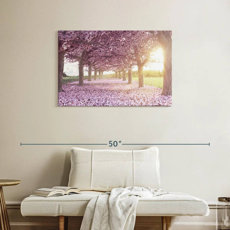 Harnek Cherry Blossom Morning, H 24 po x l 36 po