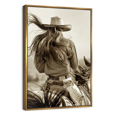 Sepia Cowgirl