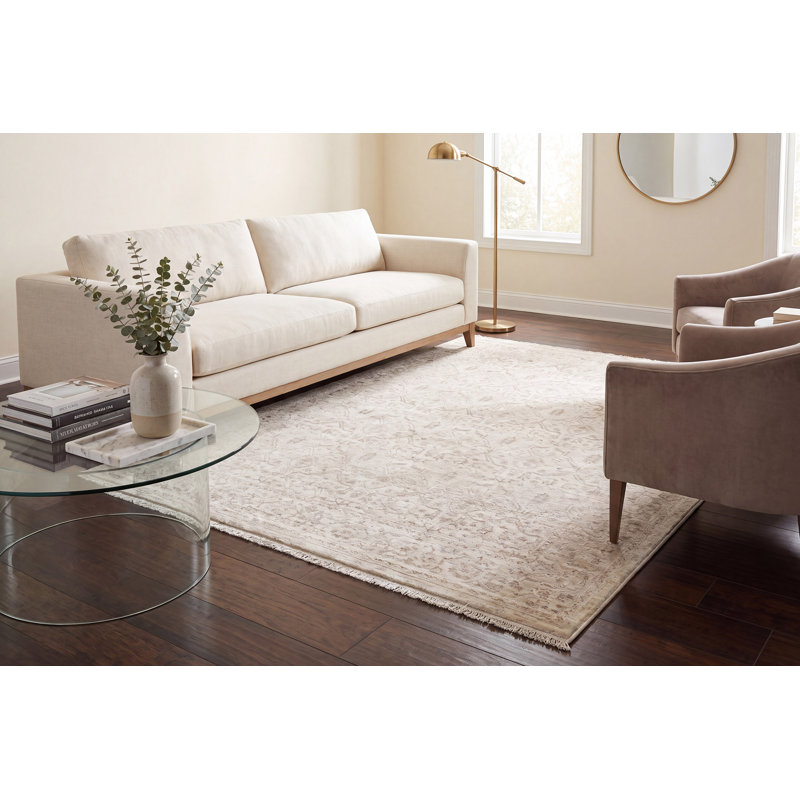 Gadberry 17544-890 BEIGE / GRIS, Rectangle 6 pi 7 po x 9 pi 6 po