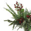 Evergreen and Berry Holiday Arrangement