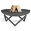 Round Steel Wood Burning Smokeless Fire Pit-86525140