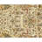High-Quality Hand-Knotted Cream And Brown Area Rug
