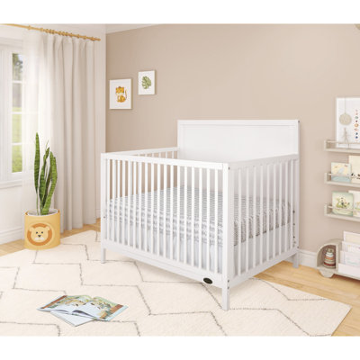  Dillian 5-in-1 Convertible Crib, Jpma & Greenguard Gold Certified, Crafted With New Zealand Pinewood