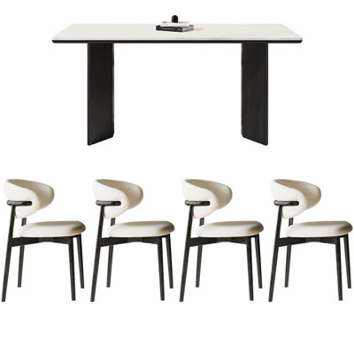 Table de salle à manger en bois massif