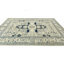 Tapis oriental tribal gris 6X9 One-of-a-Kind