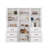  Bookcase Cabinet With Glass Doors And Large Storage Drawers-1141246818-1172613084