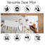 Grand tapis de bureau Watercolor