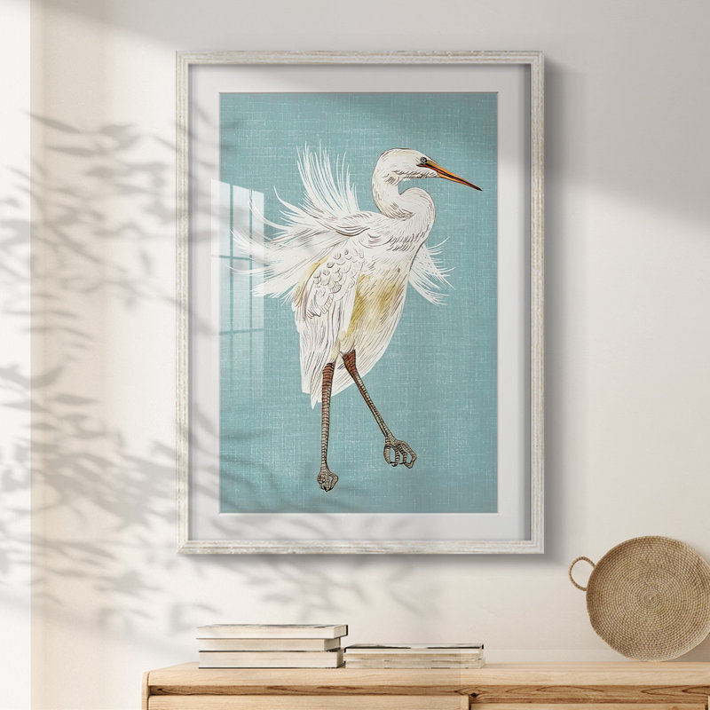 Keane - Toile tendue avec châssis, H 19,5 po x l 16,5 po, Blanc