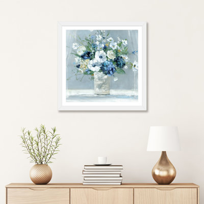 " Be Happy Blue " Painting