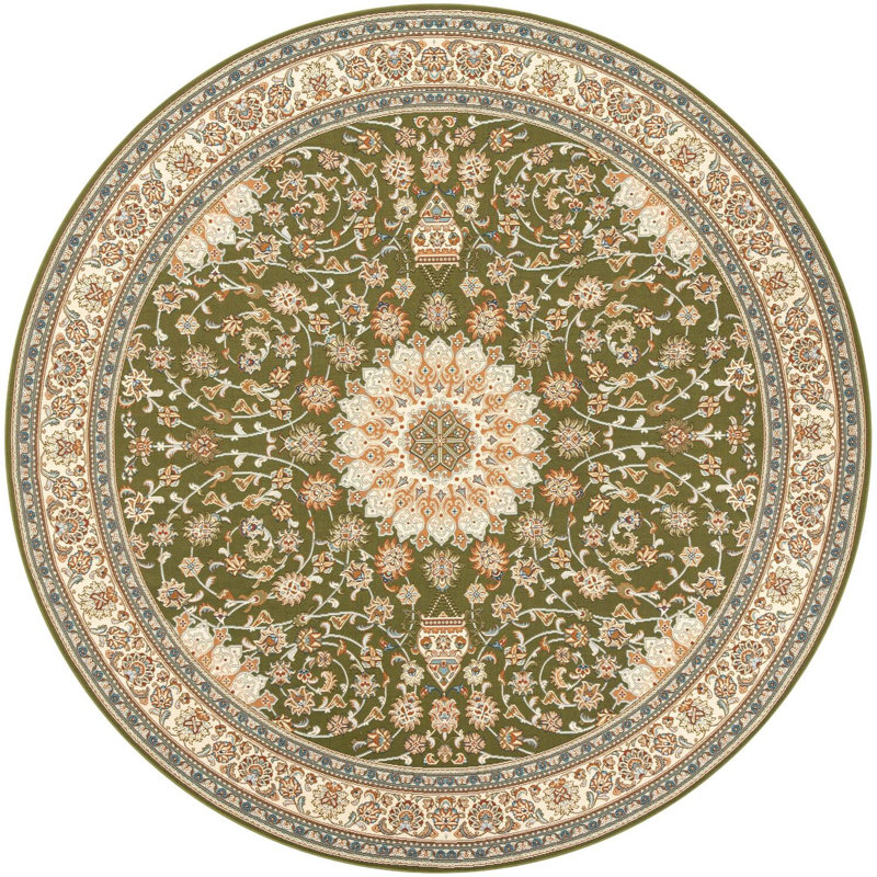Tapis vert traditionnel Tollefson, Rond 10pi