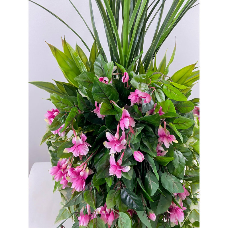 Arrangement floral en pot
