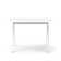 Key Metal Base Writing Desk