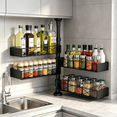 Tension Spice Rack