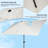 6.5X10ft Patio Crank Market rectangular Umbrella