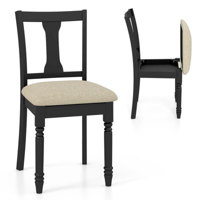 Yentin Fabric Side Chair Dining Chair by Ophelia & Co.