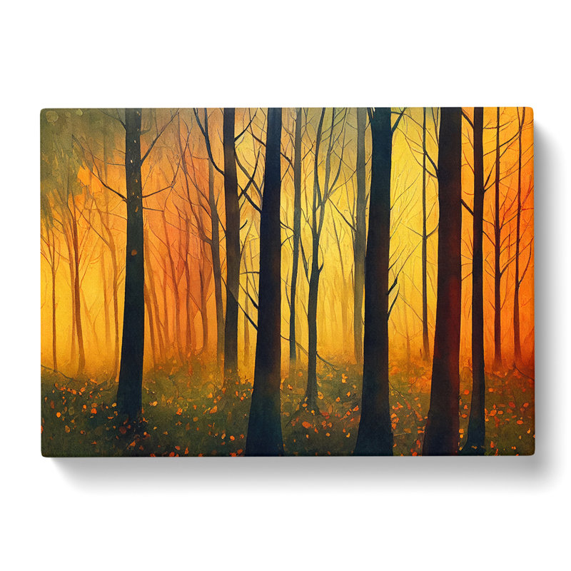 Delicious Autumn Forest - Wrapped Canvas, 50cm H x 76cm W x 3cm D