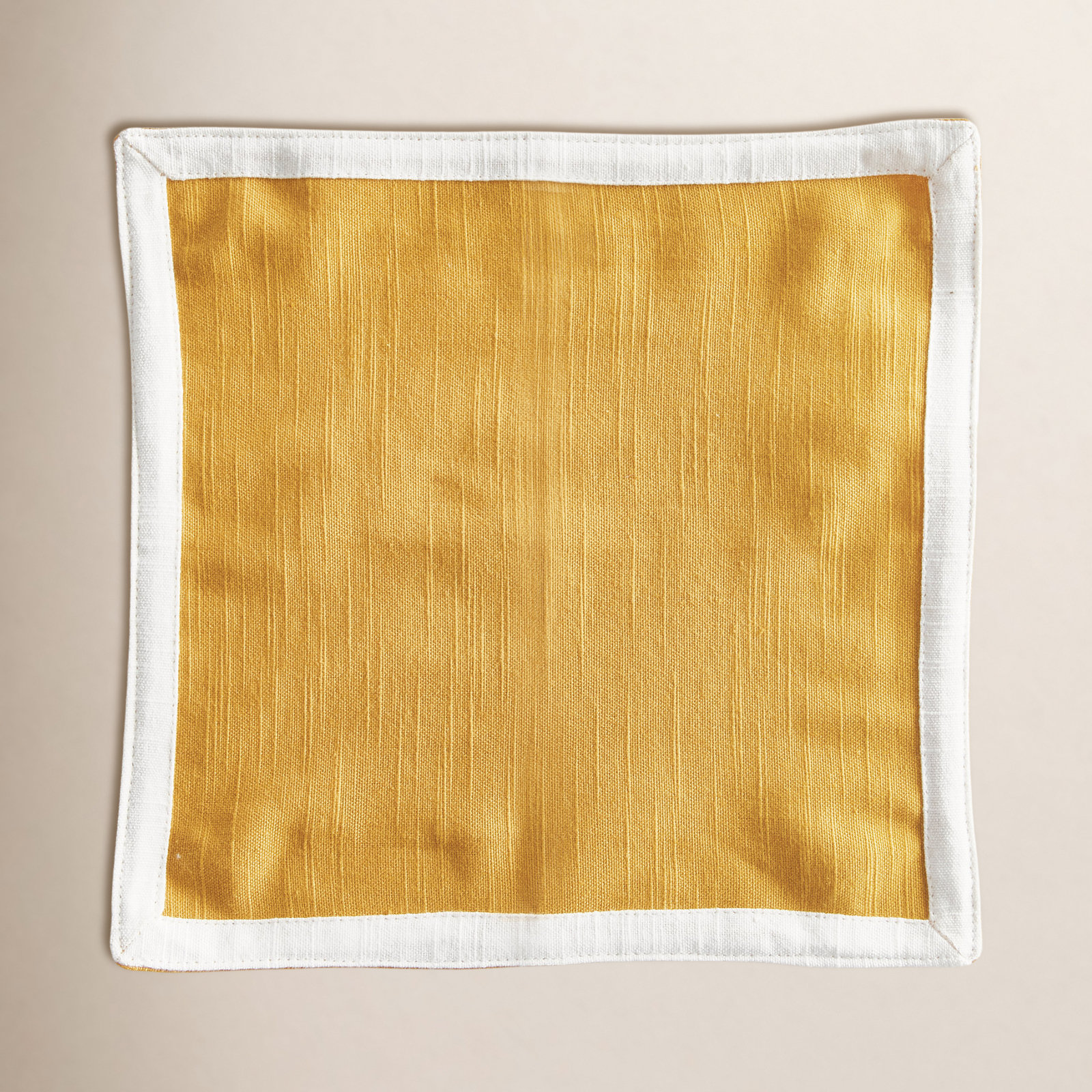 Iggy Reversible Cotton Napkin, Yellow