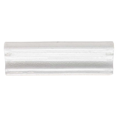 Nabi 2x6 Crackled Glossy Glass Chair Rail Liner