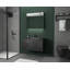 Ensemble de meuble-lavabo simple mural 35,5 "