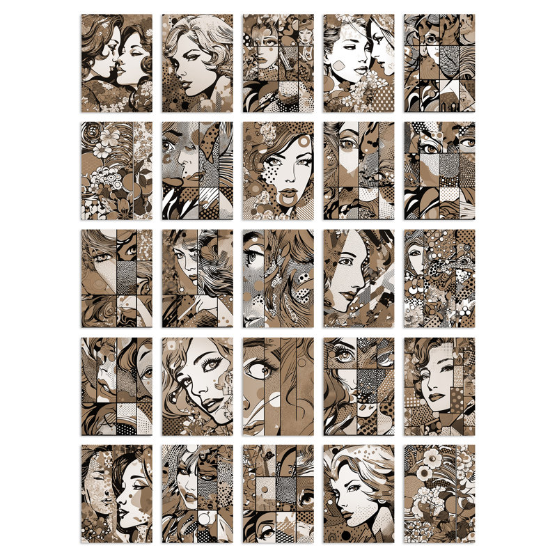 Audell 50 Piece No Frame Print