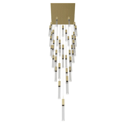 Luminaire suspendu grappe 41 lumières Original Glacier
