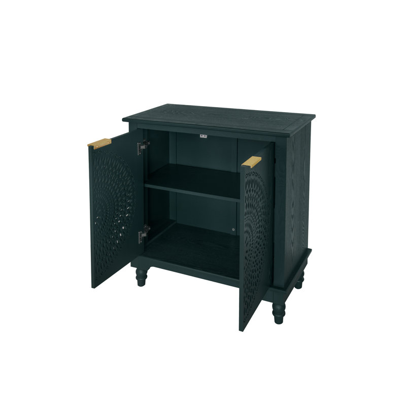 Buffet buffet avec grand espace de rangement et dispositif de déversement - noirâtre pour un usage domestique
