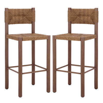 Indie Rattan Weaving Outdoor Barstool