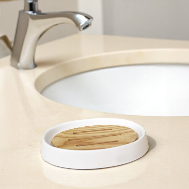 Richae Bathroom Accessory, White