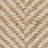 Gardell Natural Fiber Hand Woven Jute Chevron Rug-1609252147