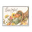 «Grateful Sentiment Autumn Harvest Cornucopia Pumpkins» par Silvia Vassileva, reproduction d'art sur toile-62411080-62411084