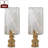Rectangle Faceted Crystal Lamp Finial