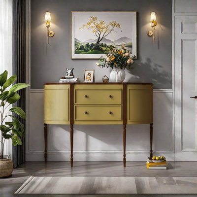 Retro Practical Console Table