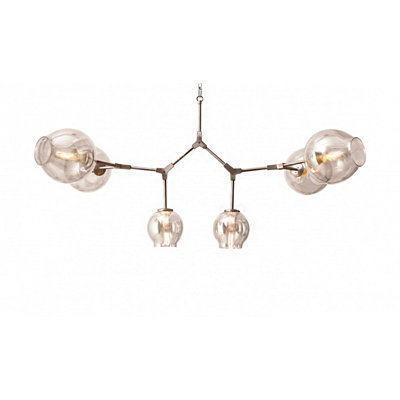 Newcomb 6 - Light Modern Linear Chandelier 