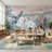 Underwater Wallpaper Whale Octopus Wall Mural-605370586-605370599