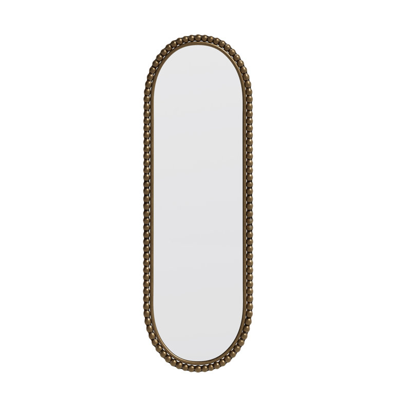 Miroir rétro Iron Art, Doré