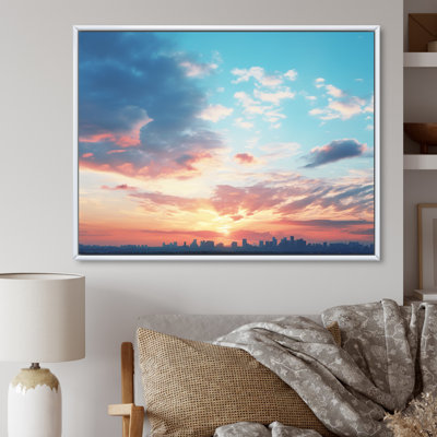 " Blue White Sky Harmony "