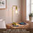 19" Arched Design Touch Control Table Lamp With USB Ports