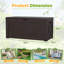 Boîte de rangement verrouillable 120 gallons-98740425