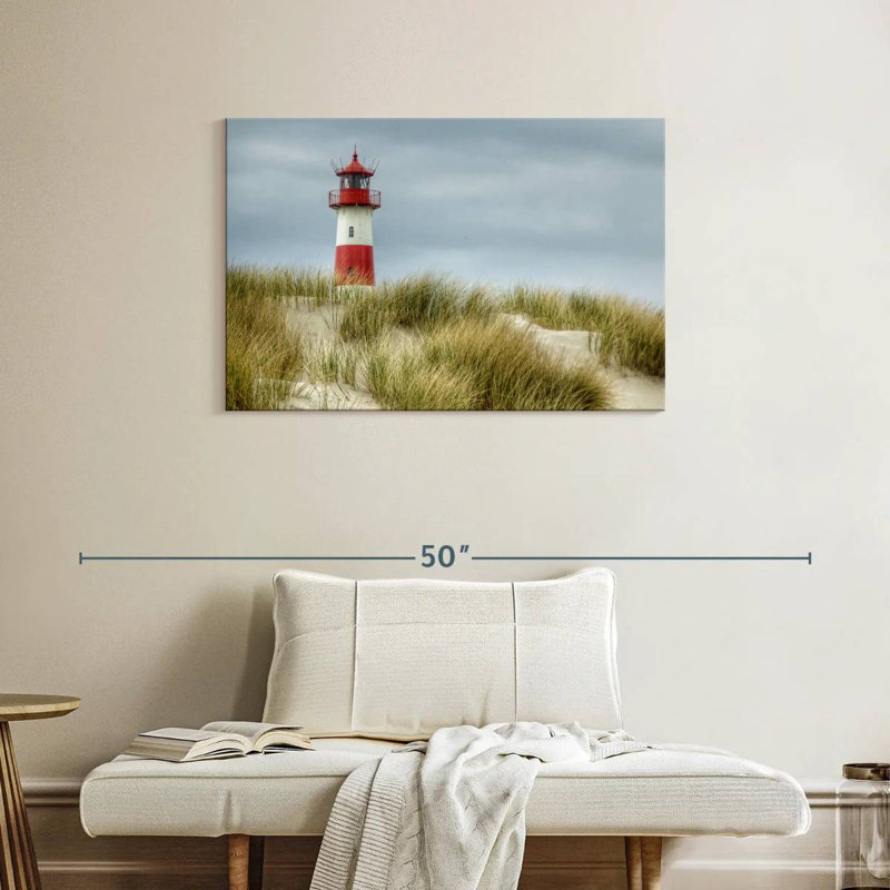 Aletra Old List Ost lighthouse, 24" H x 36" W