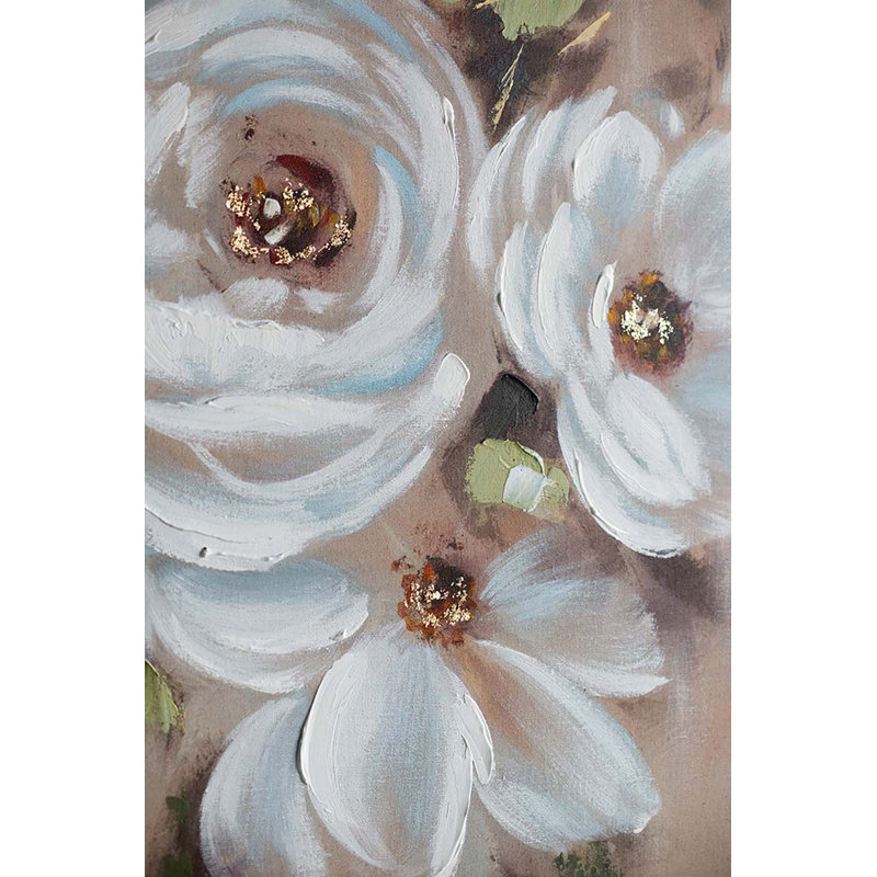Painting Print, Beige/Cream/Gray